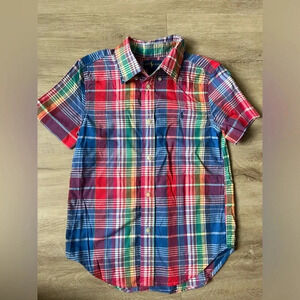 Ralph Lauren Boys Button up Shirt Cotton SZ 6